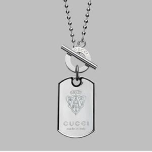 Gucci Tag Necklace